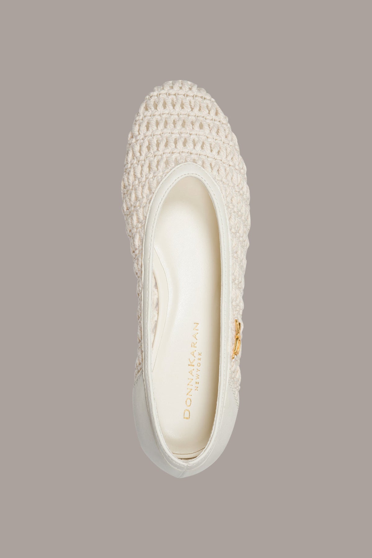 Donna Karan AVERY CROCHET BALLET FLAT