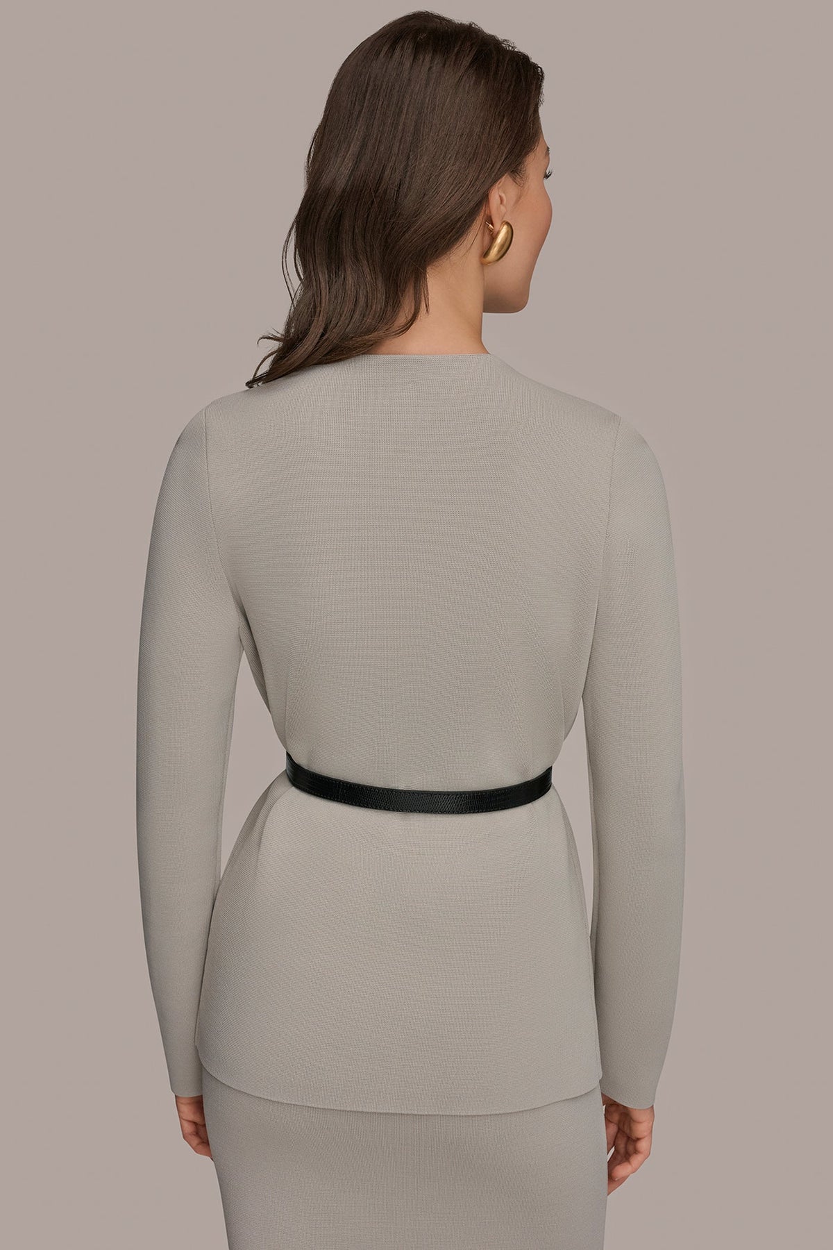 Donna Karan UTILITY SWEATER BLAZER