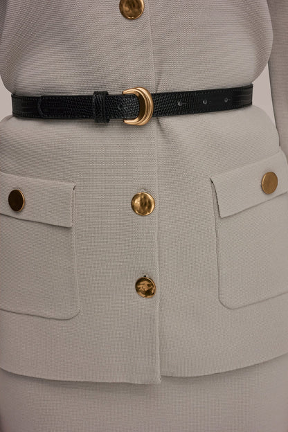 Donna Karan UTILITY SWEATER BLAZER