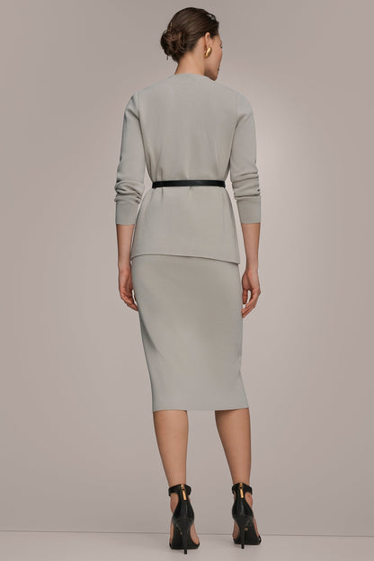 Donna Karan UTILITY SWEATER BLAZER