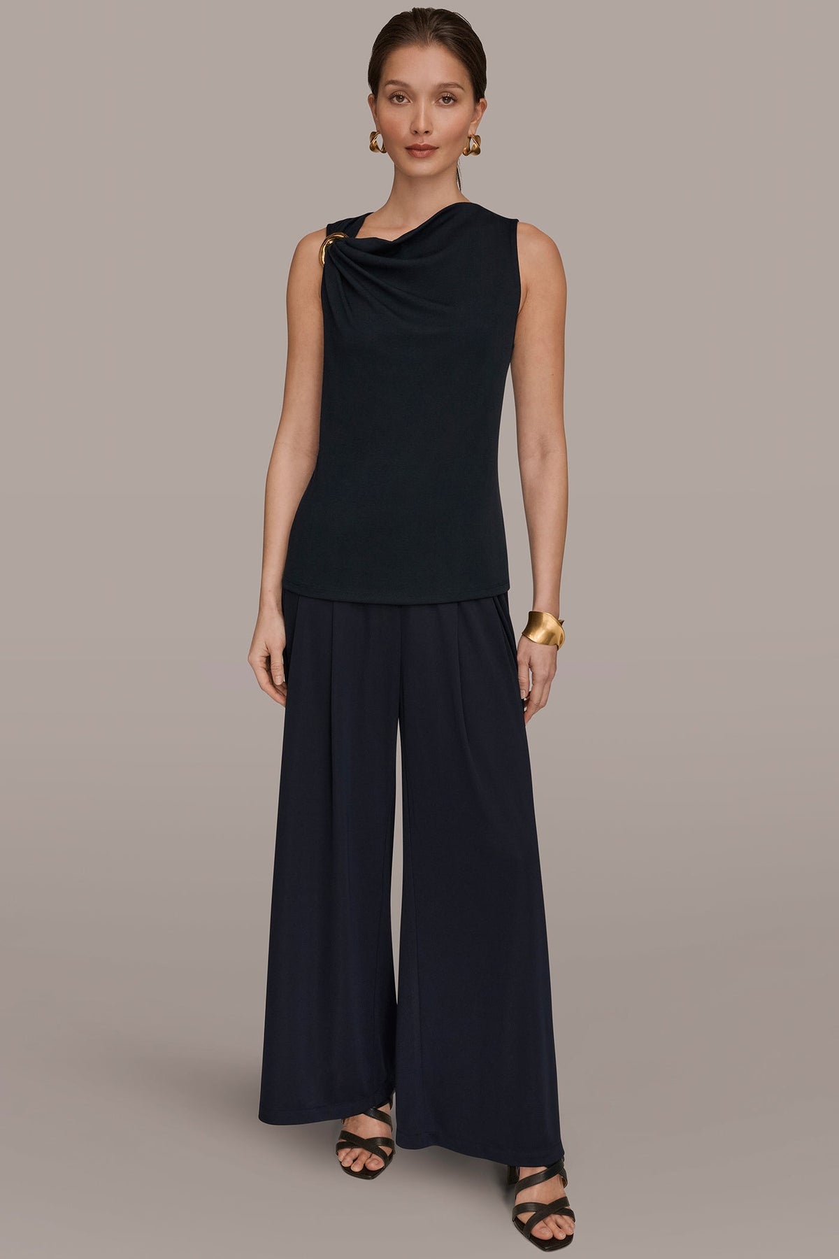 Donna Karan ASYMMETRIC BLOUSE