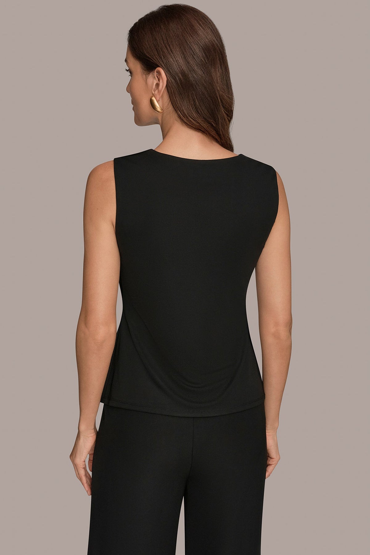 Donna Karan V-NECK TOP