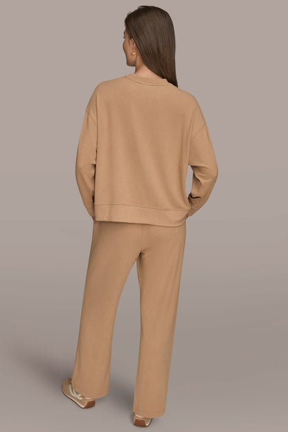 Donna Karan LONG SLEEVE SWEATSHIRT