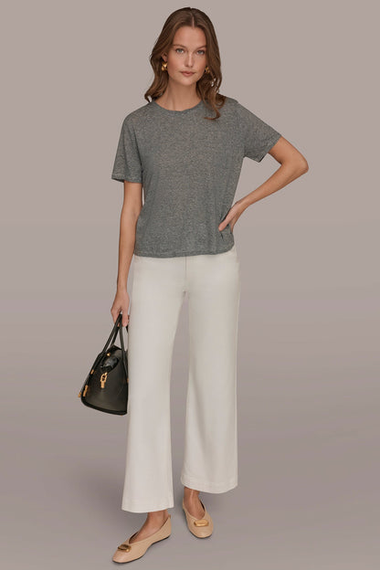 Donna Karan SHORT SLEEVE TEE