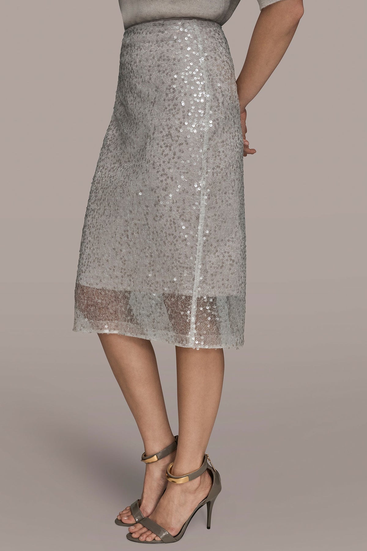 Donna Karan SEQUIN SKIRT