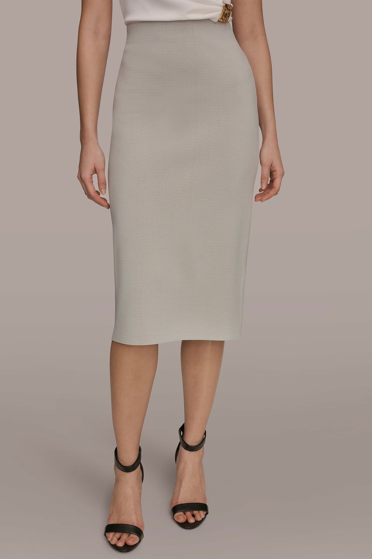 Donna Karan SWEATER SUIT PENCIL SKIRT