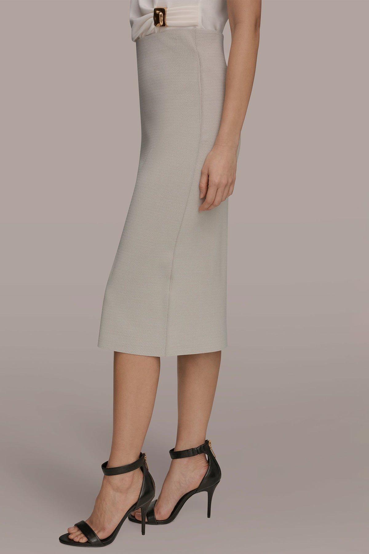 Donna Karan SWEATER SUIT PENCIL SKIRT