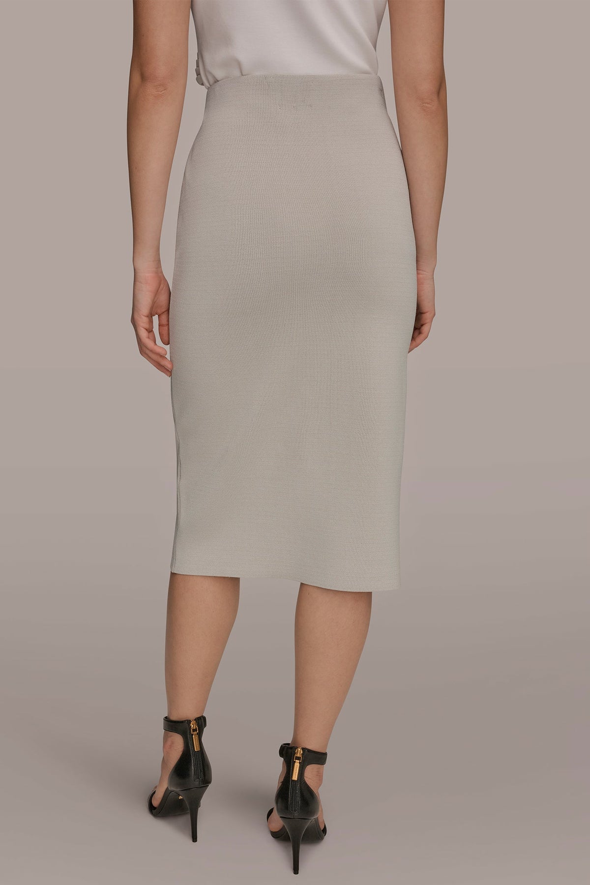 Donna Karan SWEATER SUIT PENCIL SKIRT