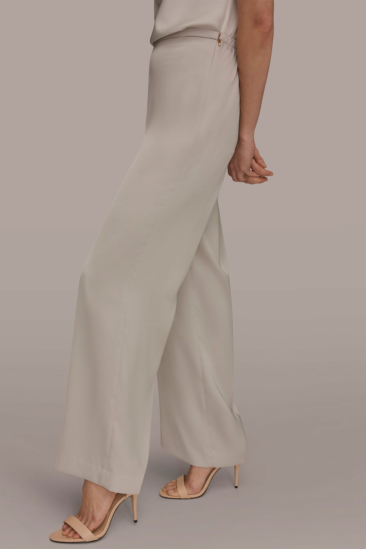 Donna Karan WIDE LEG PULL ON PANT