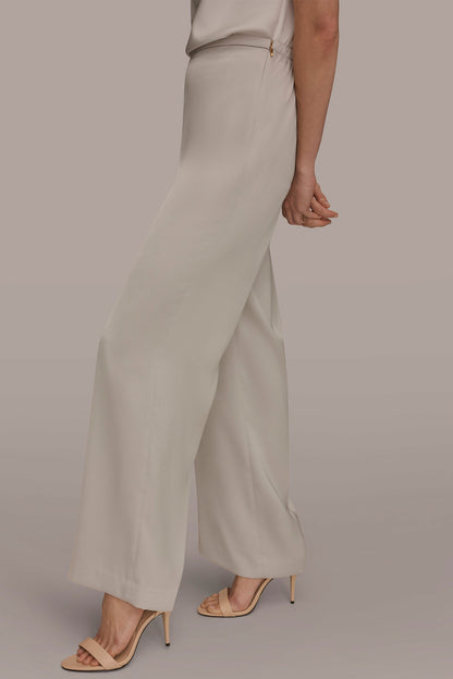 Donna Karan WIDE LEG PULL ON PANT