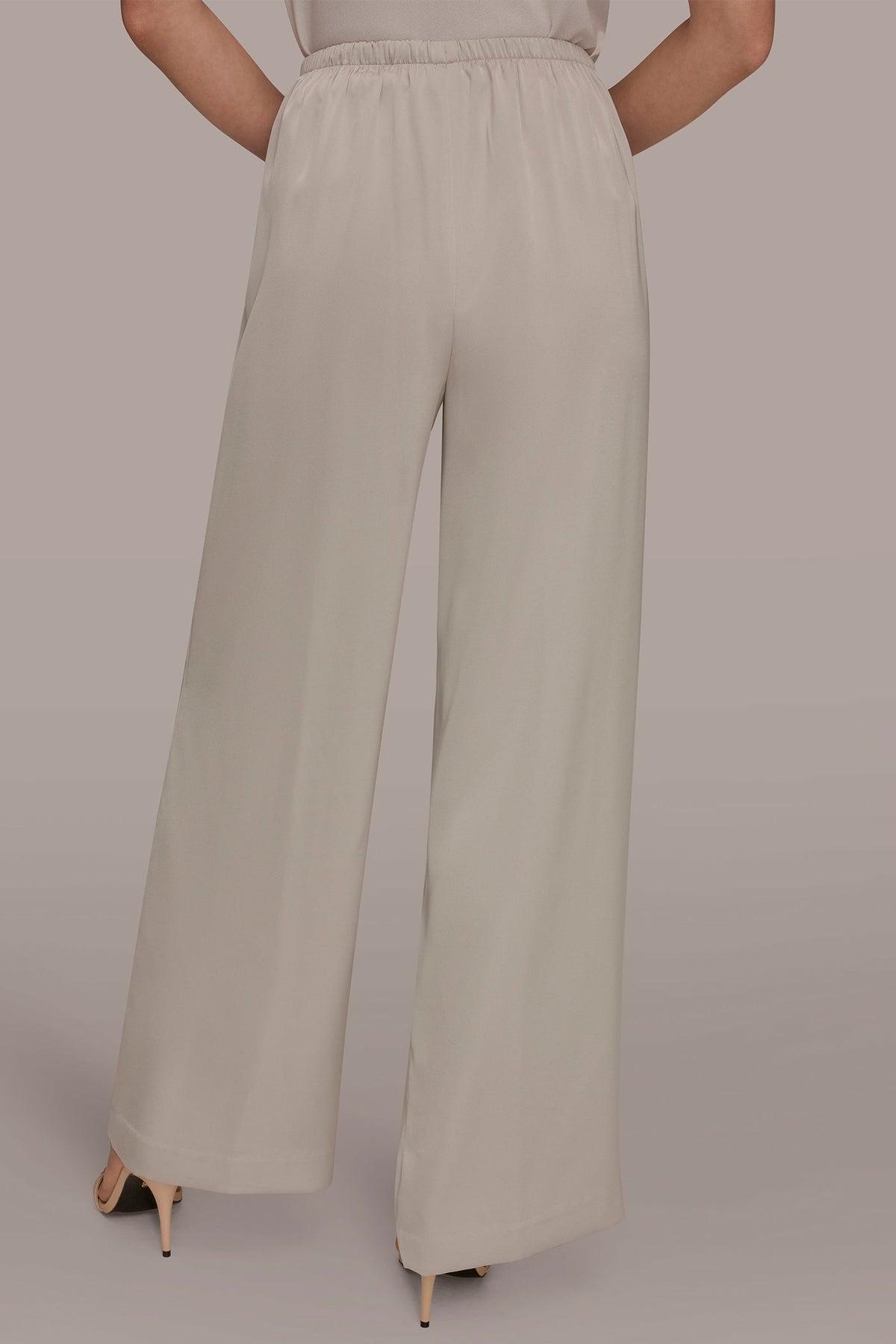 Donna Karan WIDE LEG PULL ON PANT
