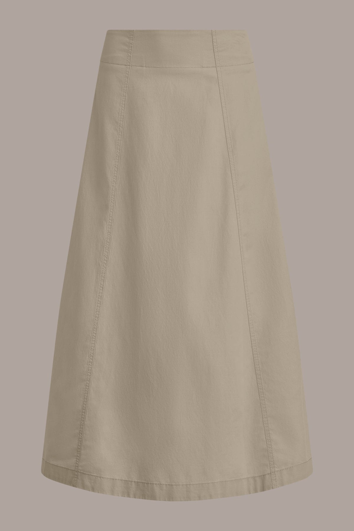 Donna Karan MIDI A-LINE PANEL SKIRT