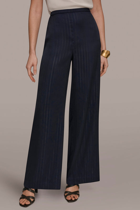 Donna Karan WIDE LEG PULL ON PANT