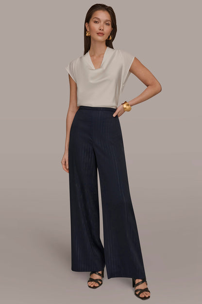Donna Karan WIDE LEG PULL ON PANT