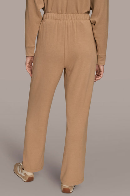 Donna Karan HIGH-RISE PLEATED PANT