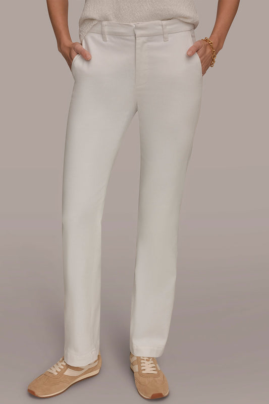 Donna Karan THE DONNA MID-RISE MODERN TROUSER JEAN