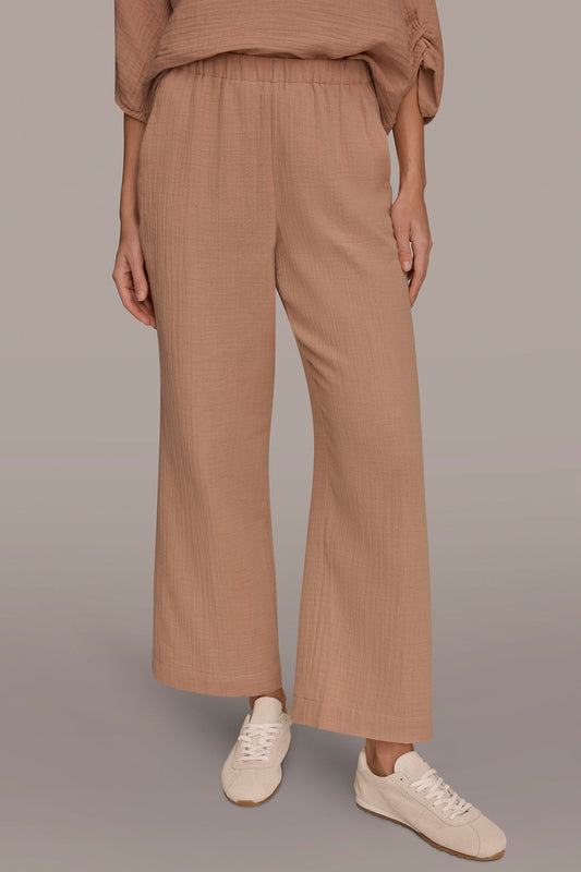 Donna Karan MID-RISE STRAIGHT-LEG PANT