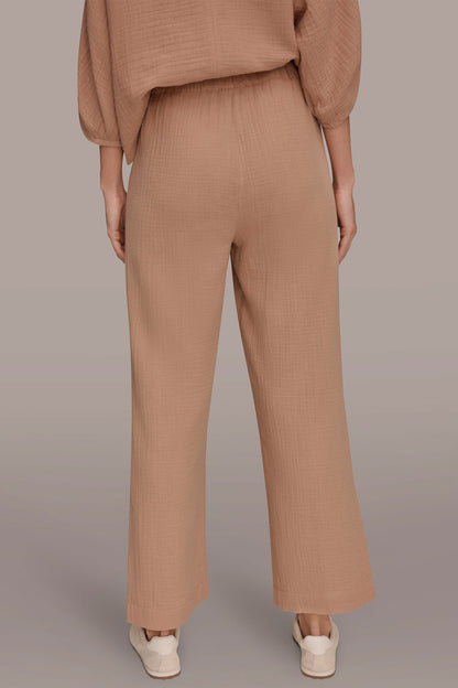 Donna Karan MID-RISE STRAIGHT-LEG PANT