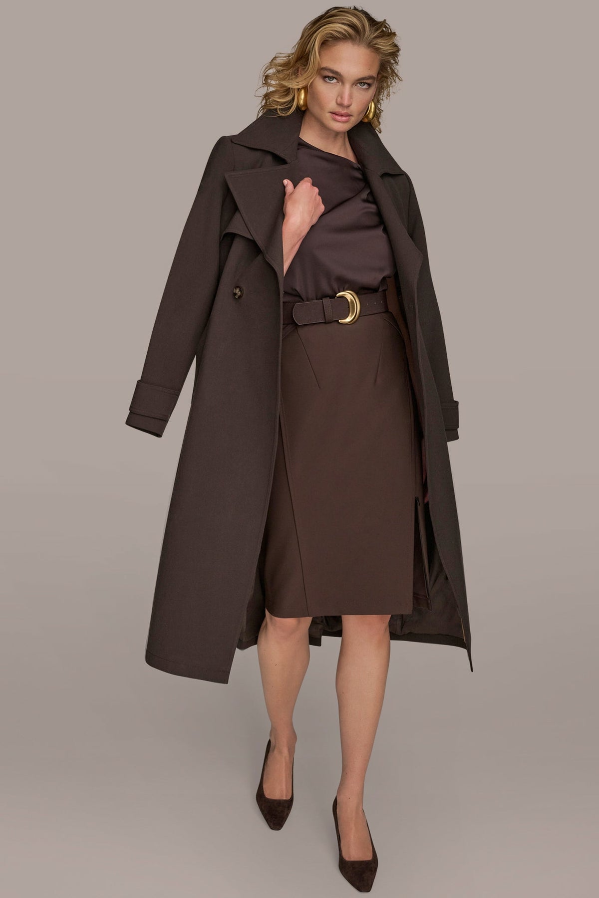 Donna Karan TRENCH RAIN COAT