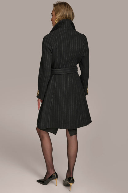 Donna Karan WOOL TRENCH COAT