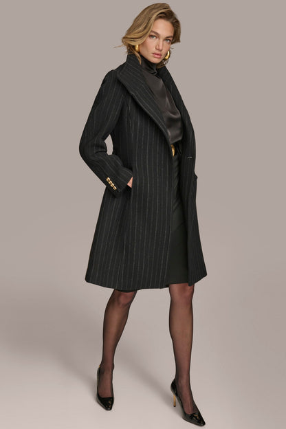 Donna Karan WOOL TRENCH COAT