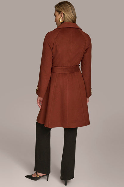 Donna Karan WOOL TRENCH COAT