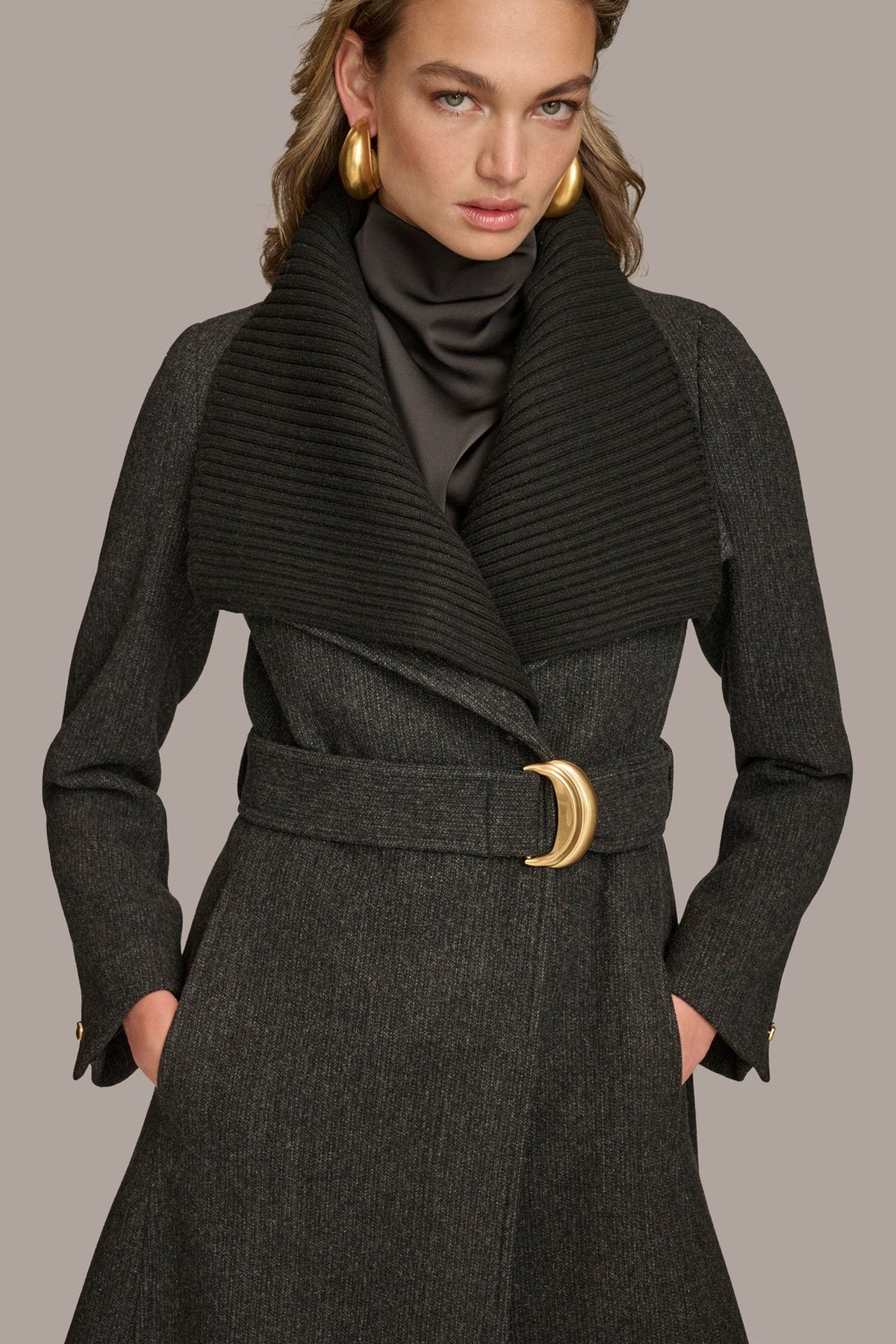 Donna Karan WOOL COAT