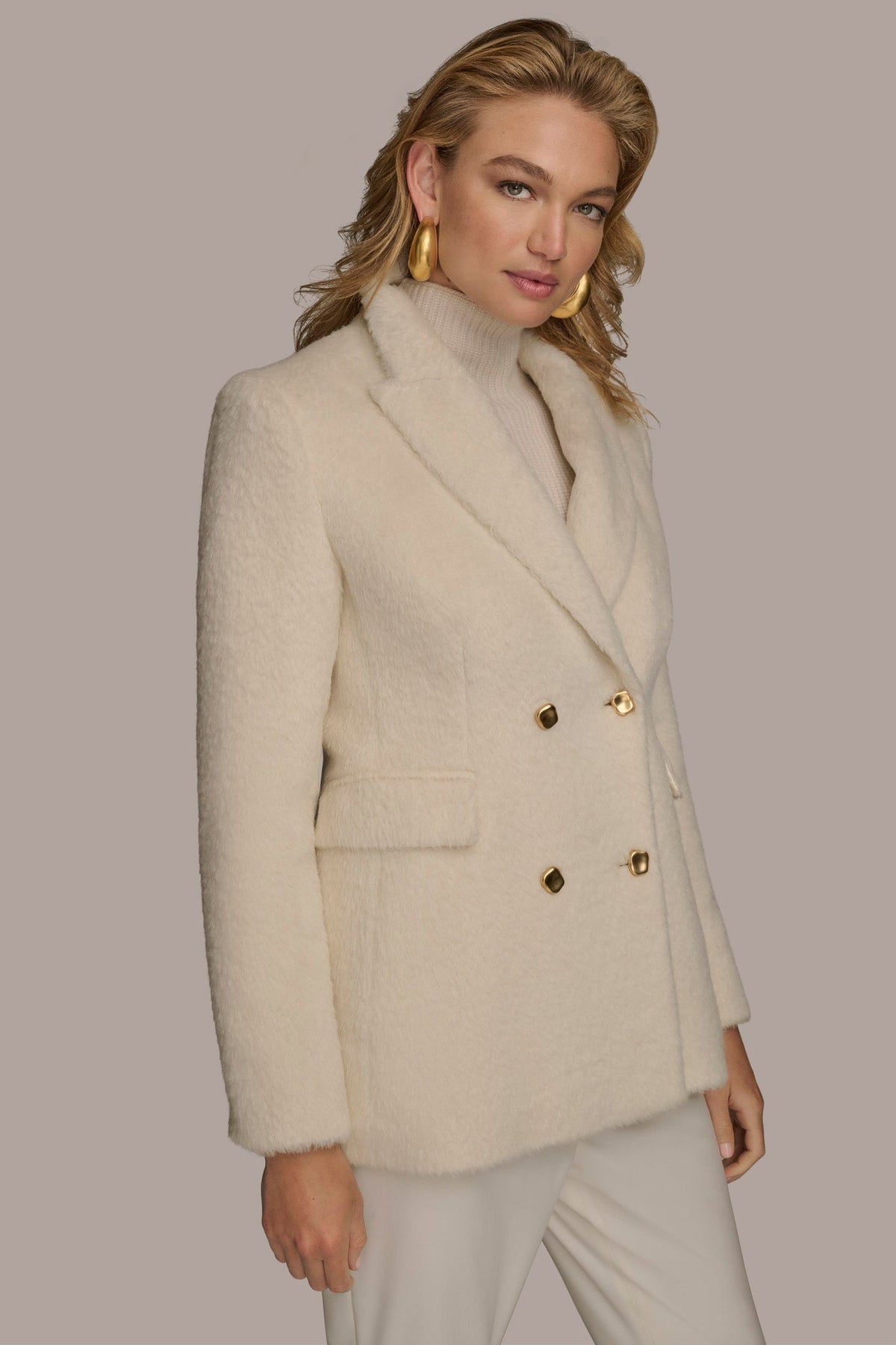 Donna Karan WOOL COAT