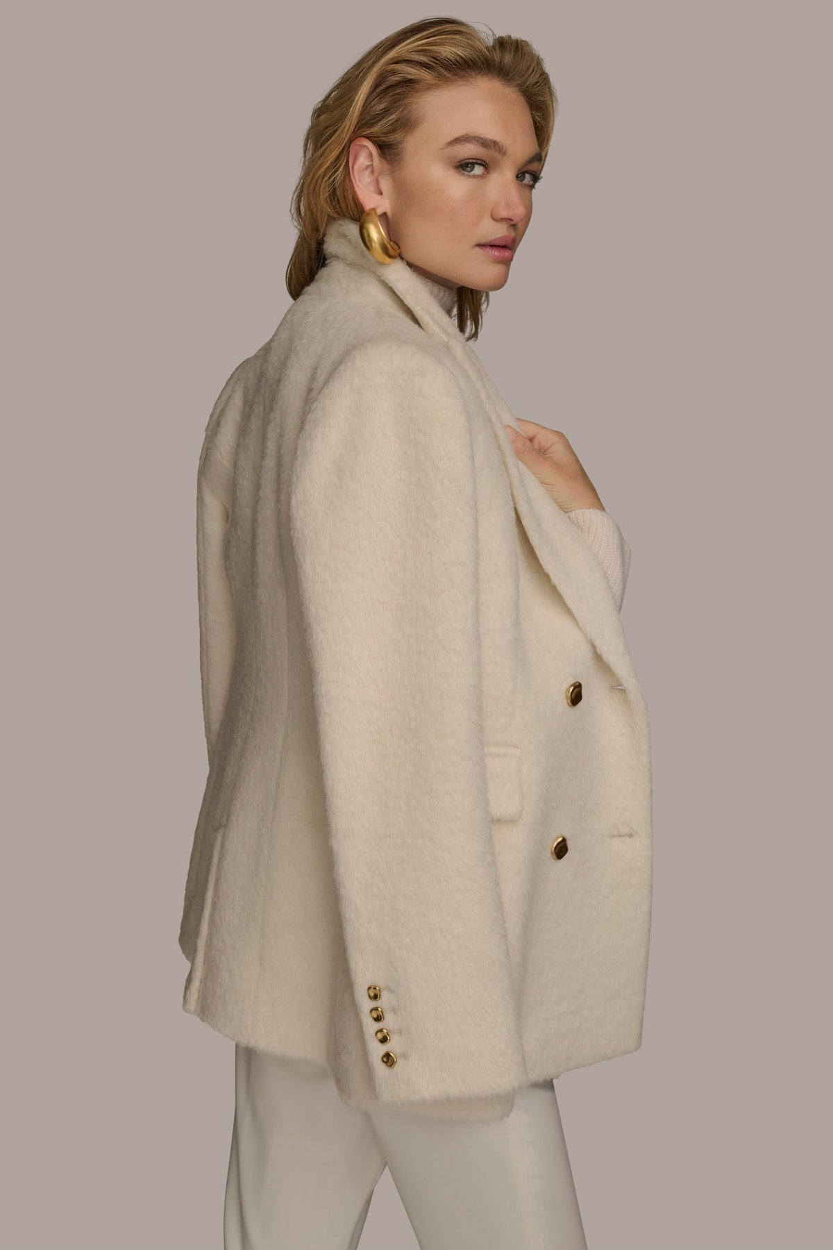 Donna Karan WOOL COAT