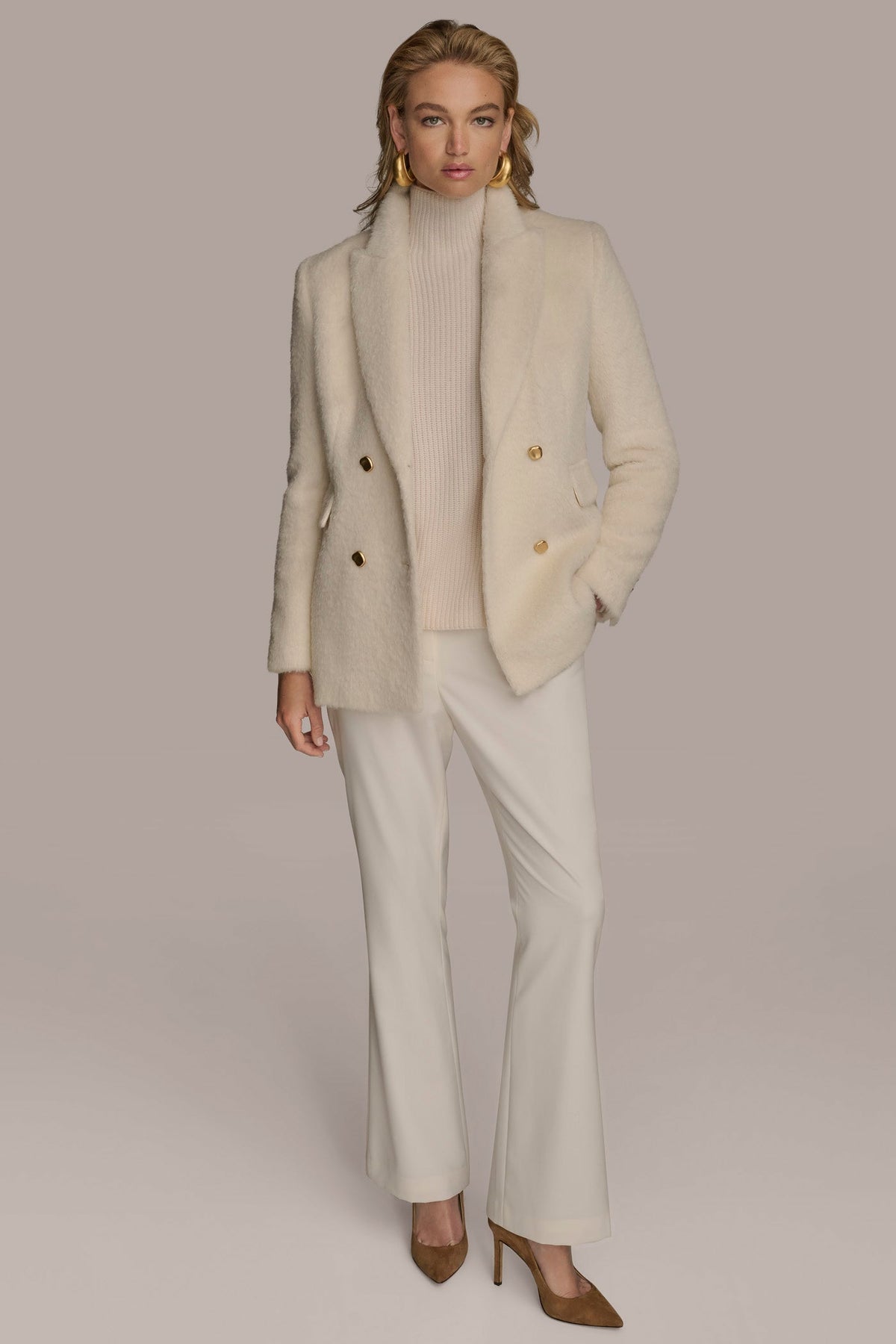 Donna Karan WOOL COAT