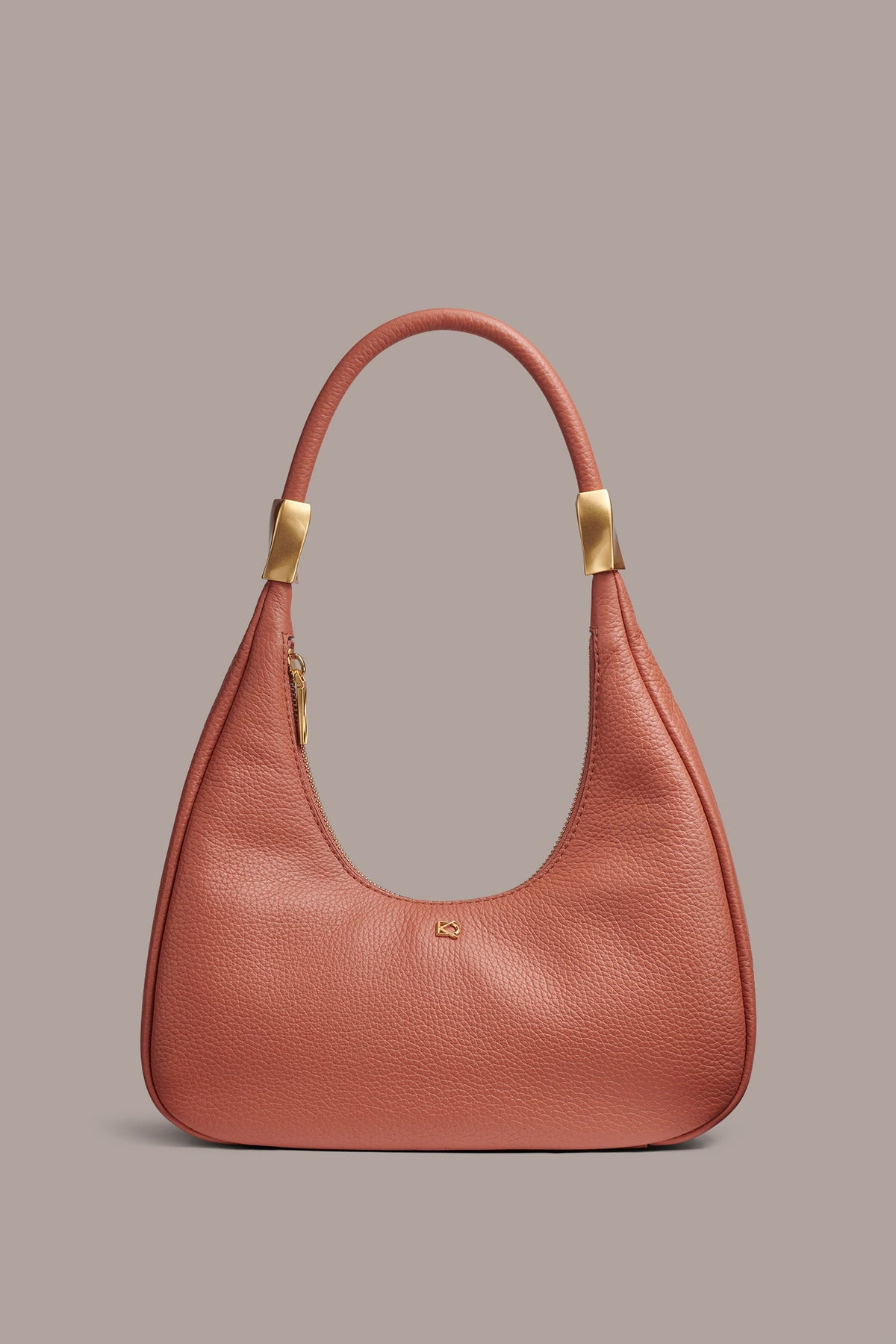 Donna Karan QUOGUE LEATHER SHOULDER BAG