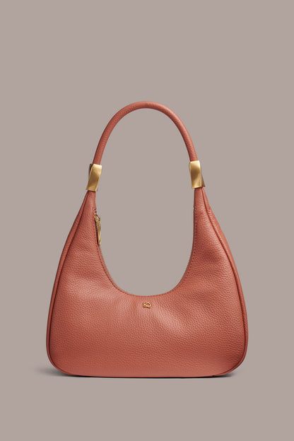 Donna Karan QUOGUE LEATHER SHOULDER BAG