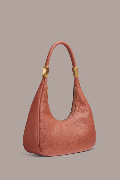 Donna Karan QUOGUE LEATHER SHOULDER BAG