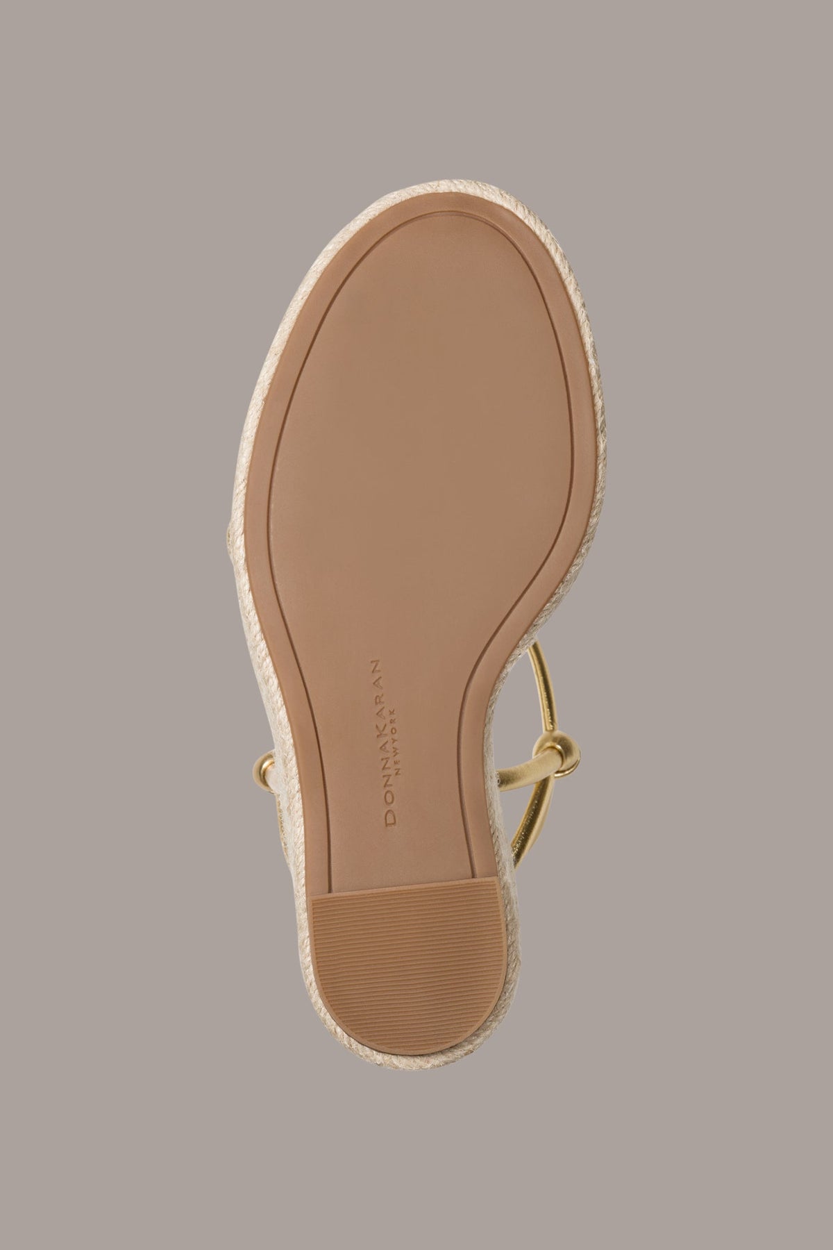 Donna Karan YVETTE ESPADRILLE WEDGE SANDAL