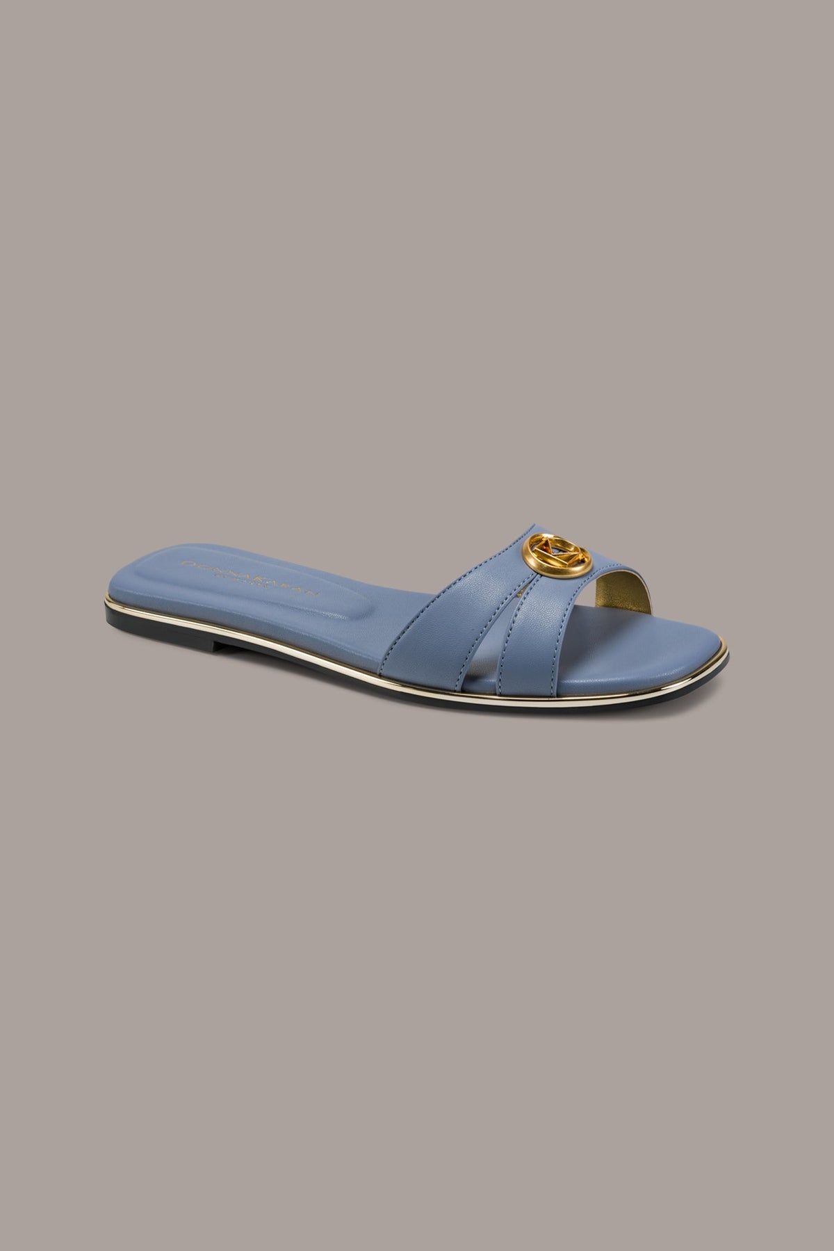 Donna Karan HALO SQUARE-TOE SLIDE SANDAL