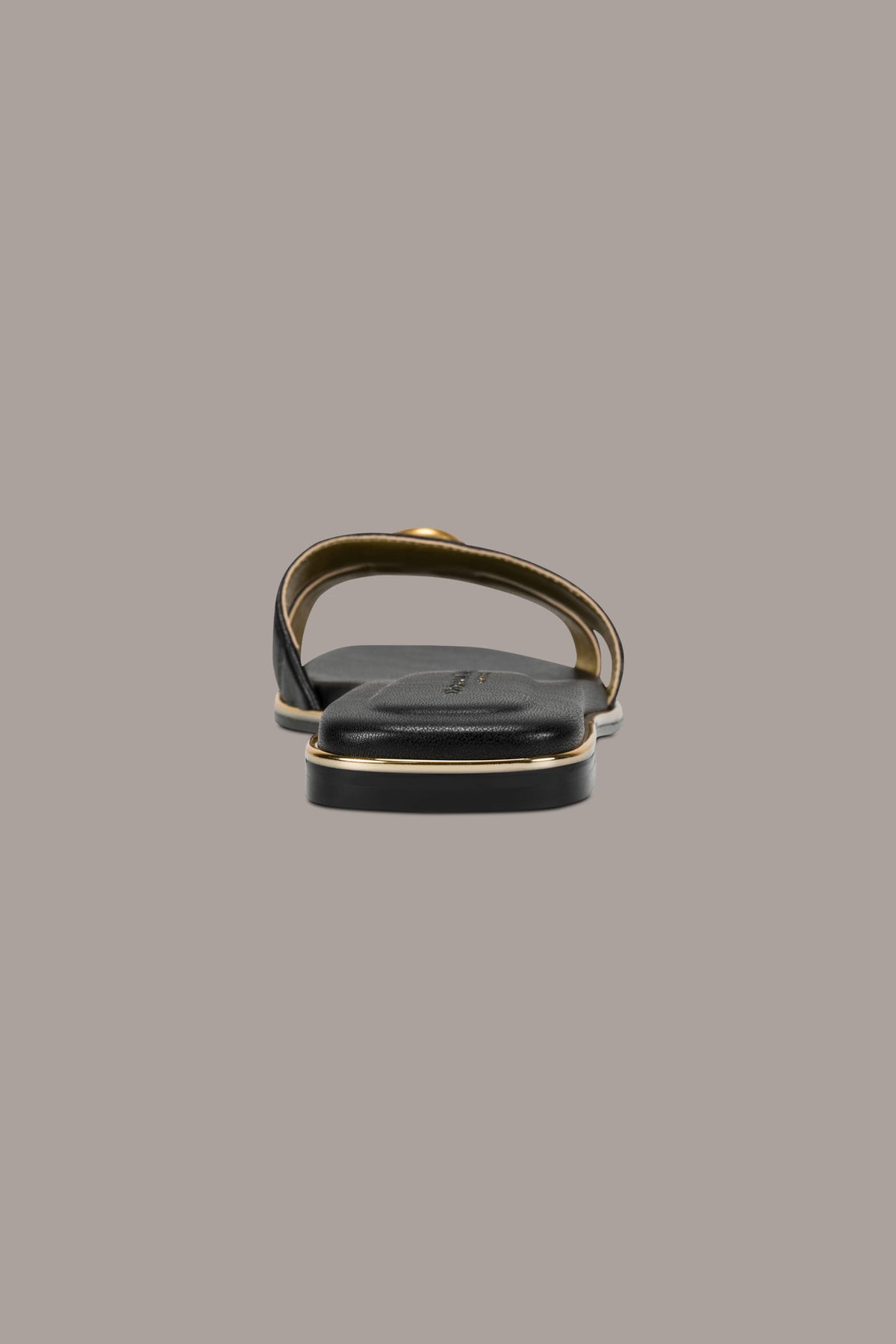 Donna Karan HALO SQUARE-TOE SLIDE SANDAL
