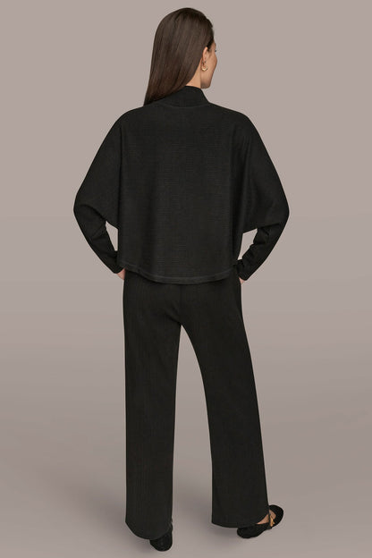 Donna Karan MOCK-NECK TOP