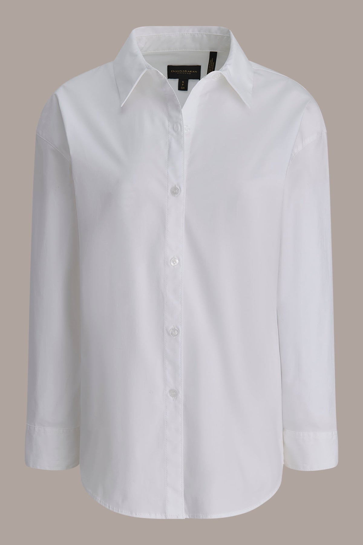 Donna Karan COTTON-POPLIN SHIRT