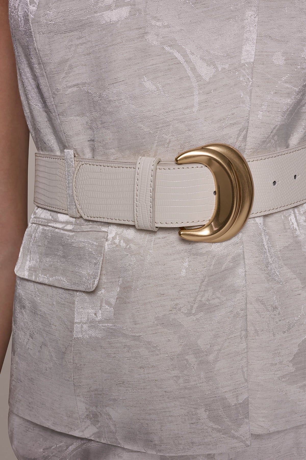 Donna Karan CROPPED CROSSOVER SUIT VEST