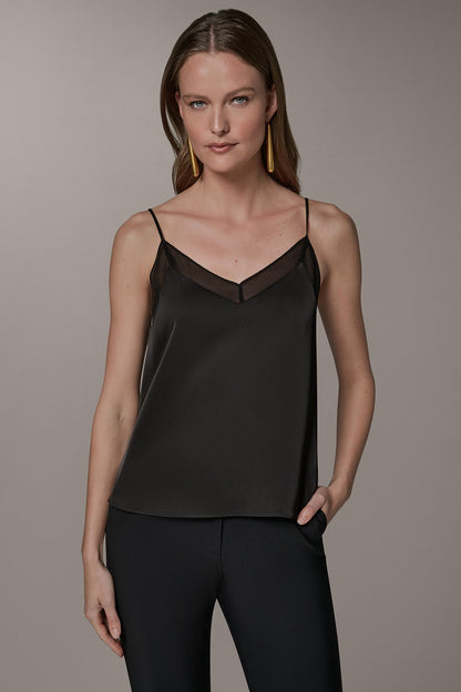 Donna Karan SLEEVELESS V-NECK CAMI