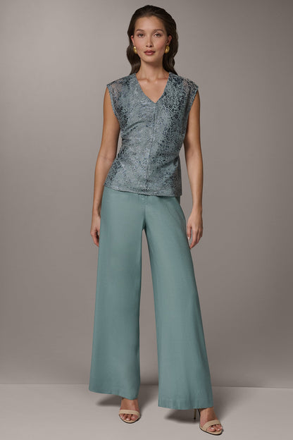 Donna Karan DOT BURNOUT TOP