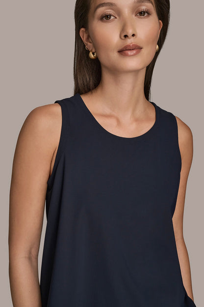 Donna Karan THE MODERN TRAVEL SLEEVELESS SWING TANK