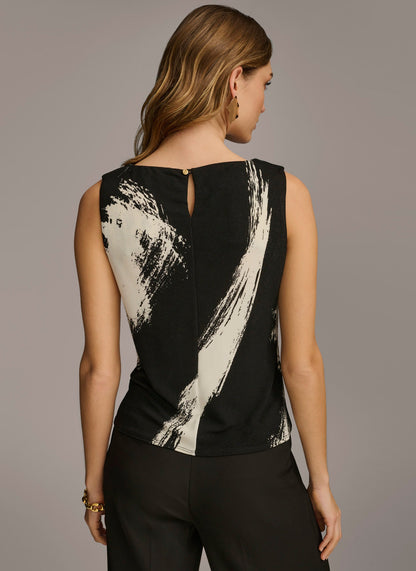 Donna Karan CREW NECK LAYERING KNIT