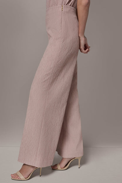 Donna Karan EXTRA HIGH-RISE WIDE-LEG SUIT PANT