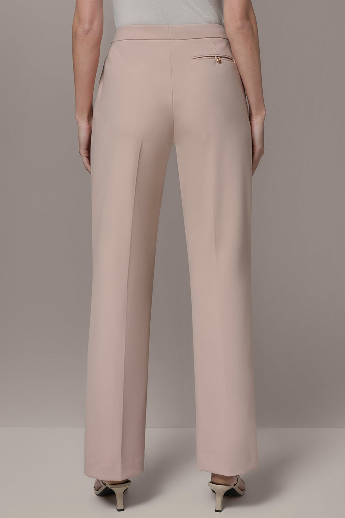 Donna Karan MID-RISE BOOTCUT SUIT PANT