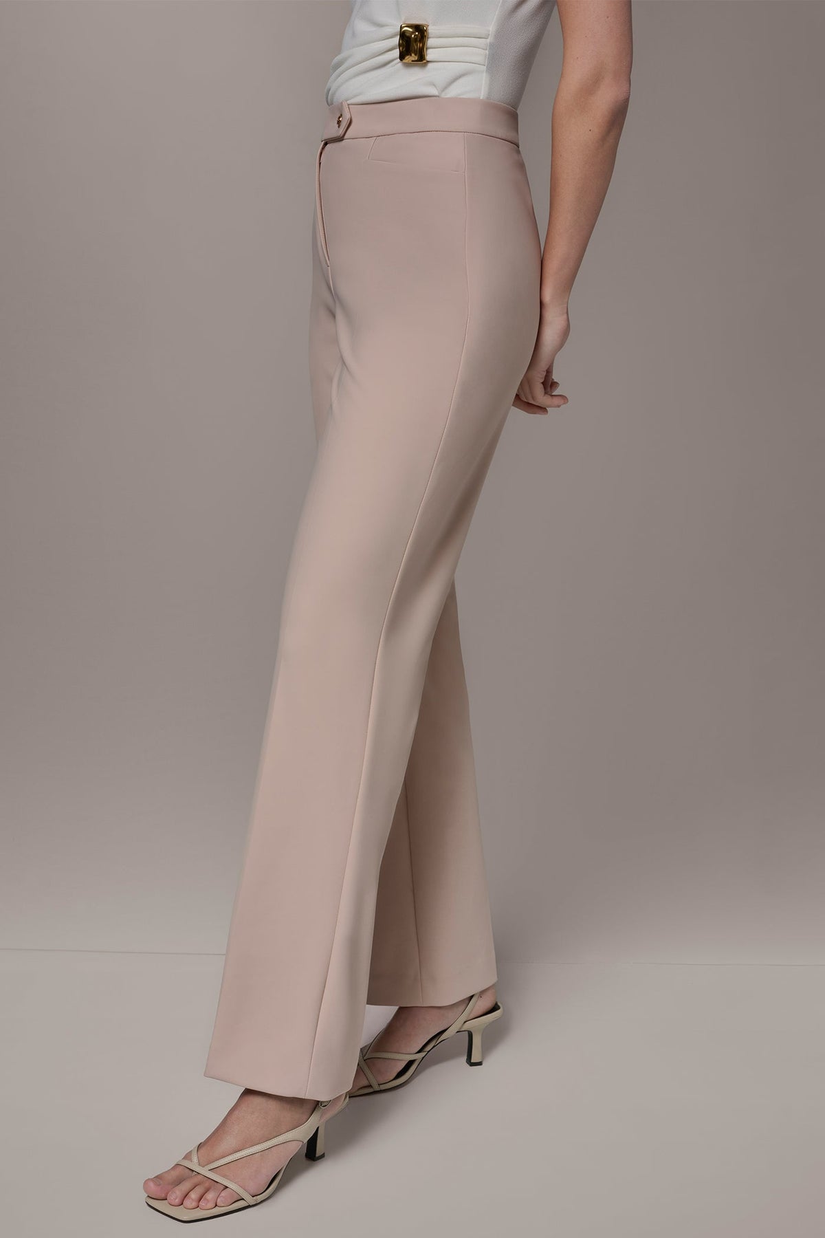 Donna Karan MID-RISE BOOTCUT SUIT PANT