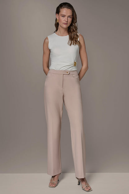 Donna Karan MID-RISE BOOTCUT SUIT PANT