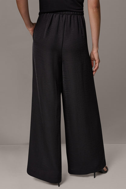 Donna Karan EXTRA HIGH-RISE PLEATED RELAXED PULL-ON PANT