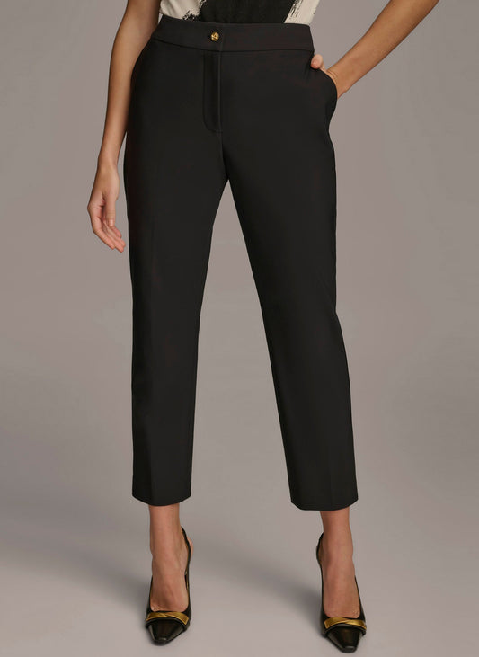 Donna Karan SLIM LEG ANKLE LENGTH PANT
