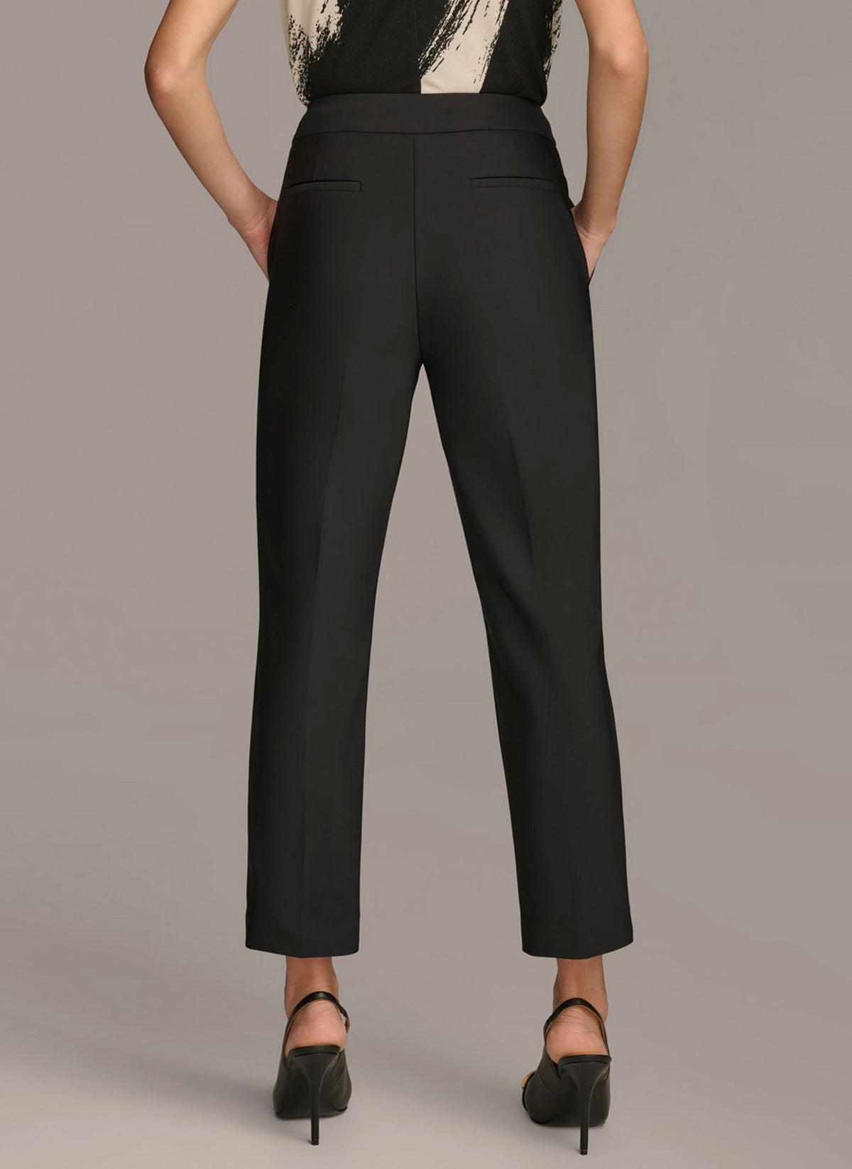 Donna Karan SLIM LEG ANKLE LENGTH PANT